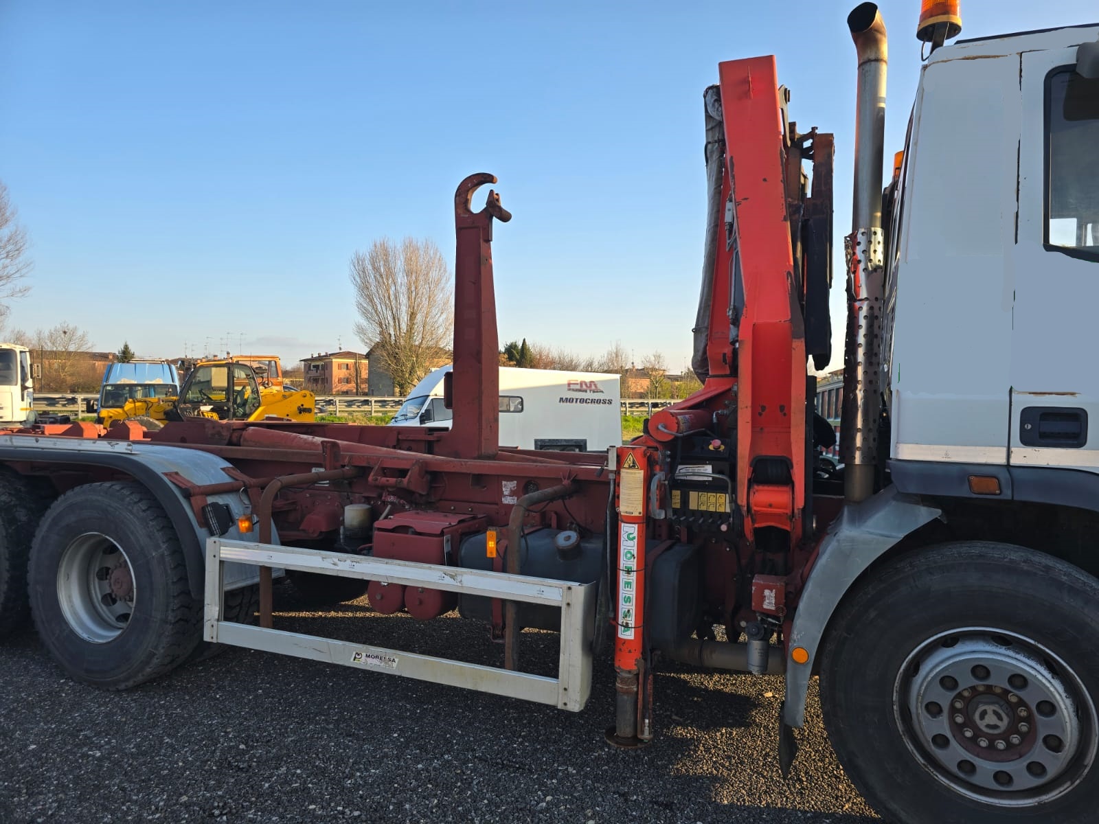 
								AUTOCARRO SCARRABILE MACCHINA OPERATRICE IVECO MT 190 E 30 completo									