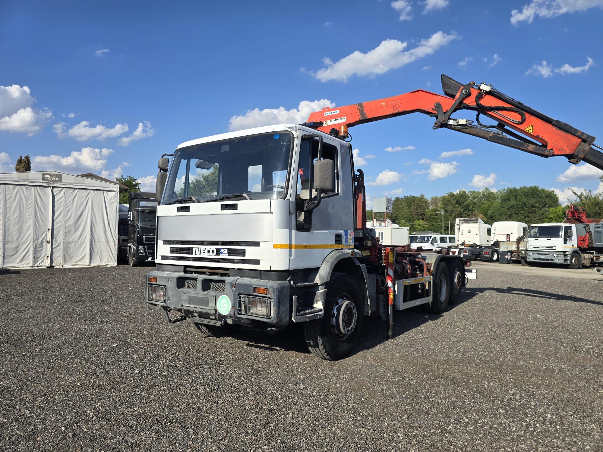 
								AUTOCARRO SCARRABILE MACCHINA OPERATRICE IVECO MT 190 E 30 completo									