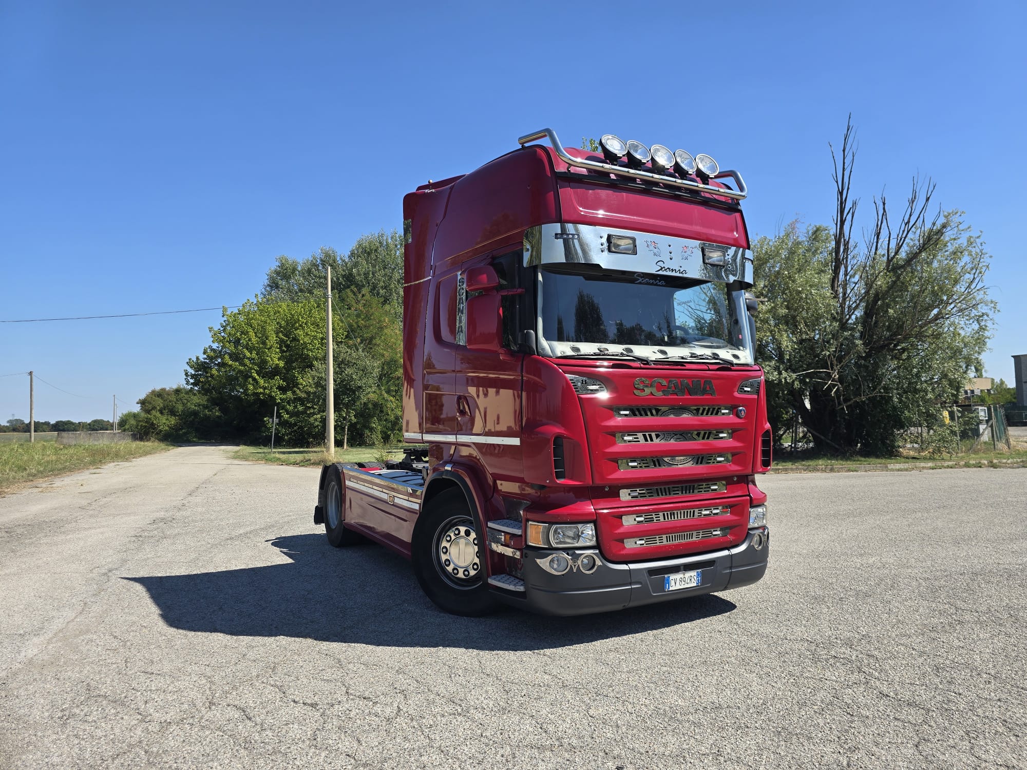 TRATTORE STRADALE SCANIA  R500 CON DISCO