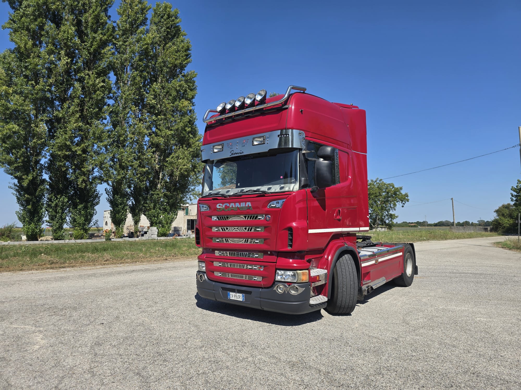 
								TRATTORE STRADALE SCANIA  R500 CON DISCO completo									