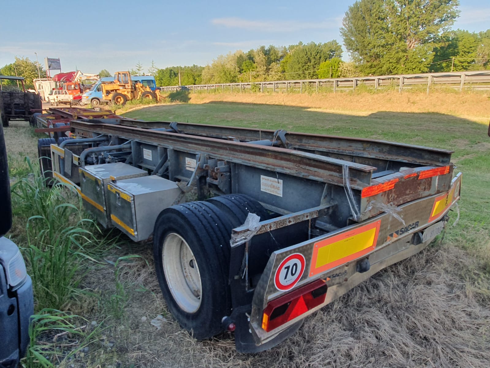 
								RIMORCHIO ZORZI SCARRABILE completo									