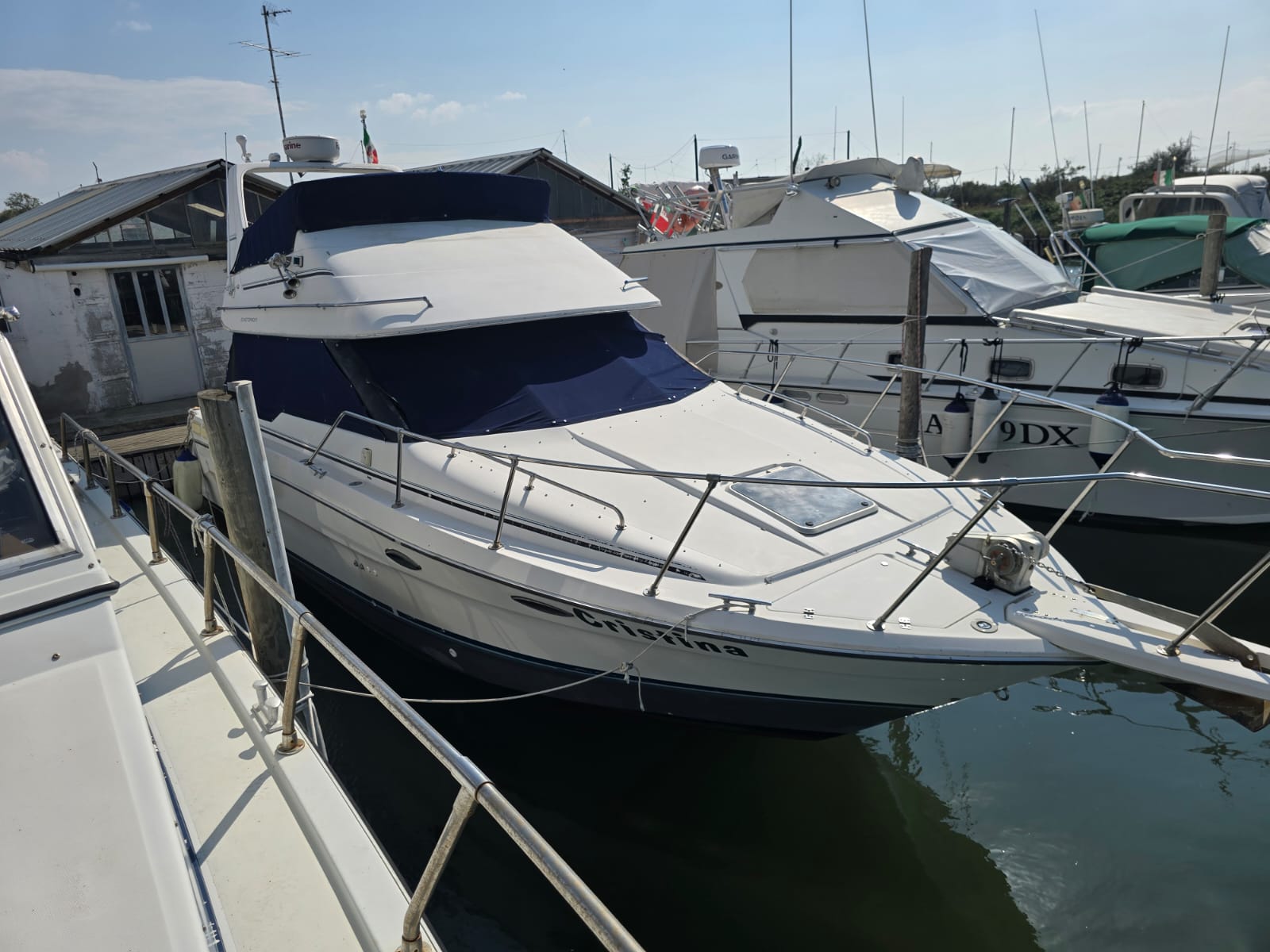 BARCA NATANTE BAYLINER CON FLYBRIDGE