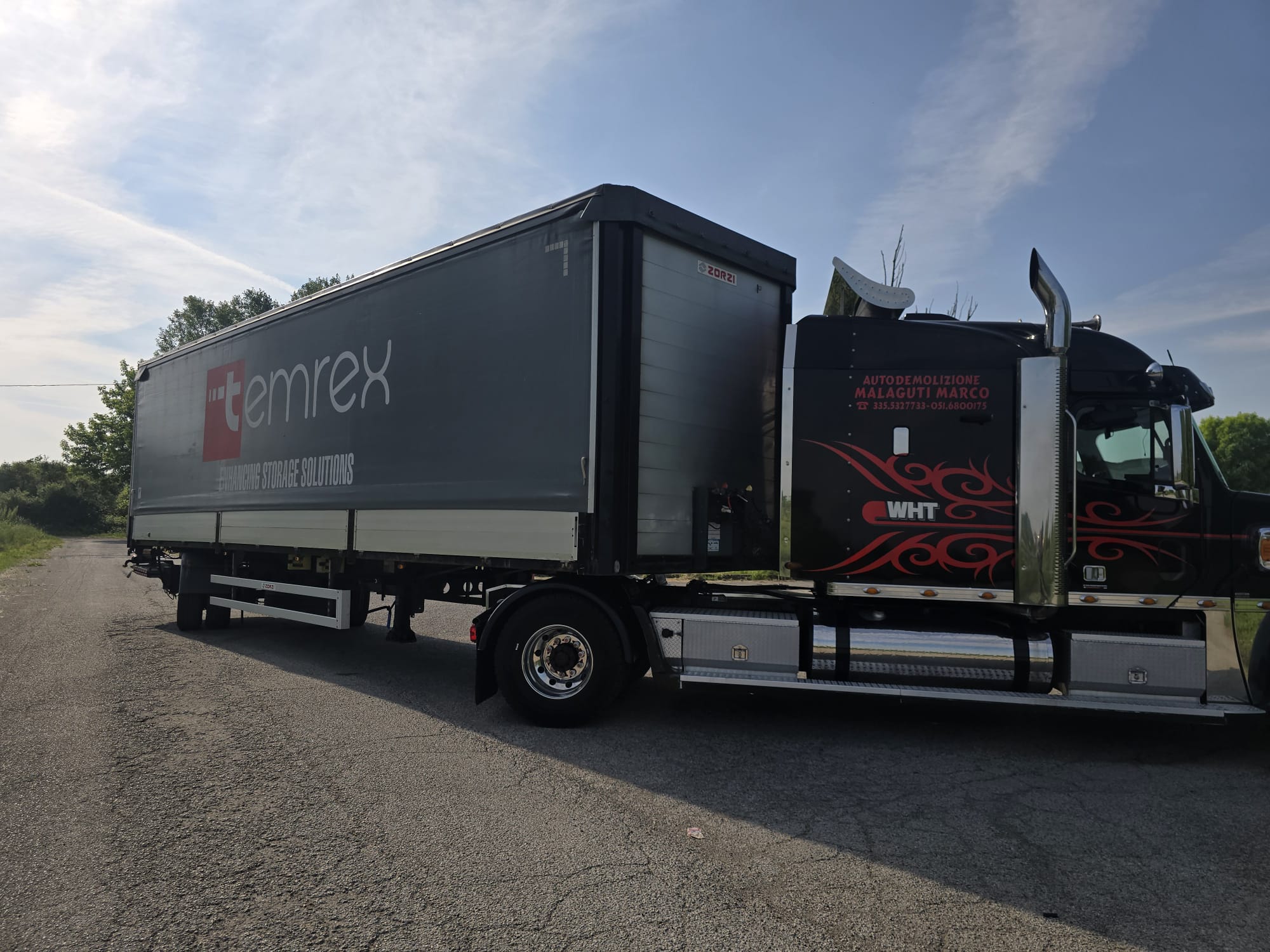 
								SEMIRIMORCHIO CITY TRAILER STERZANTE ZORZI completo									