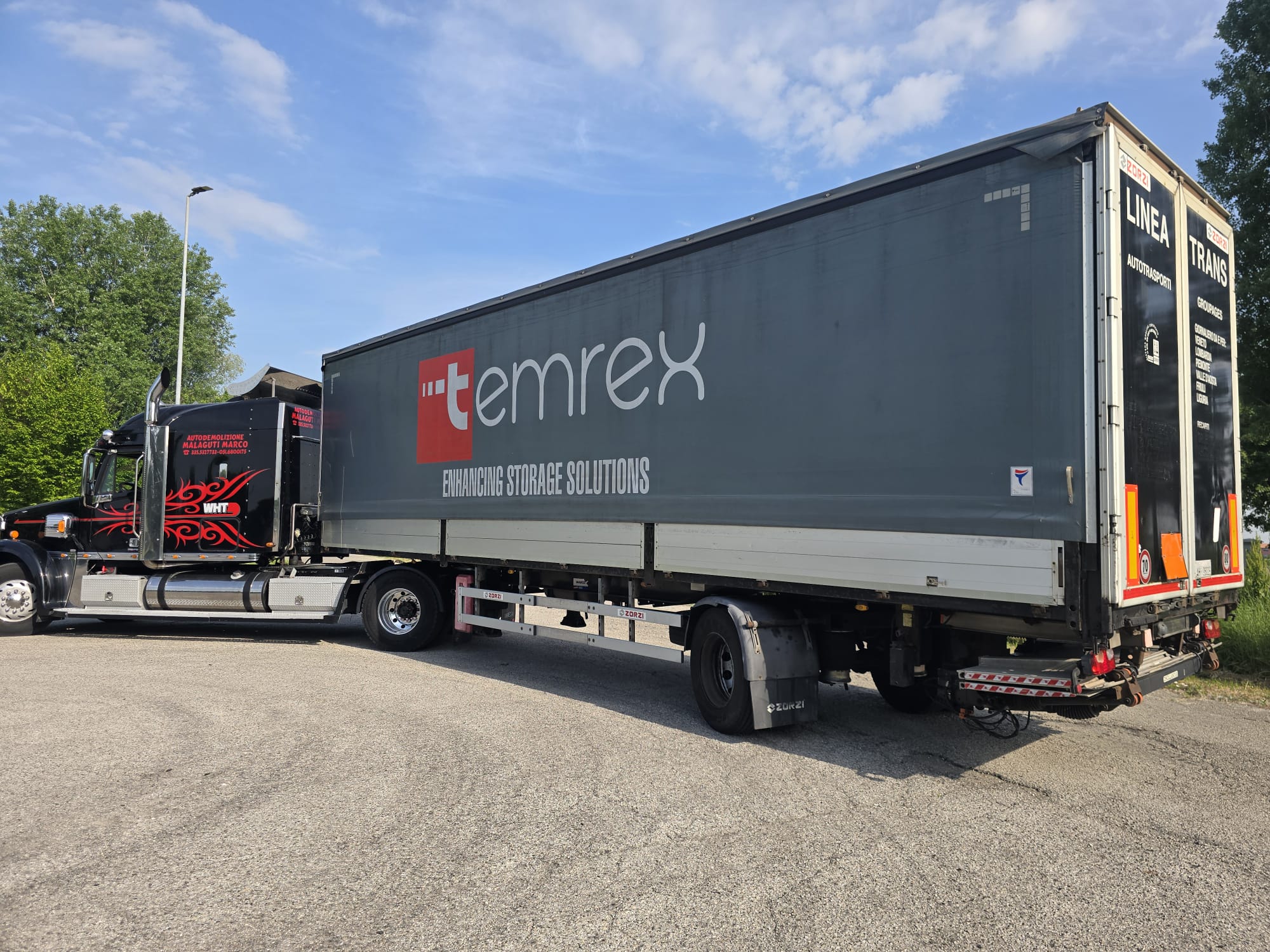 
								SEMIRIMORCHIO CITY TRAILER STERZANTE ZORZI completo									