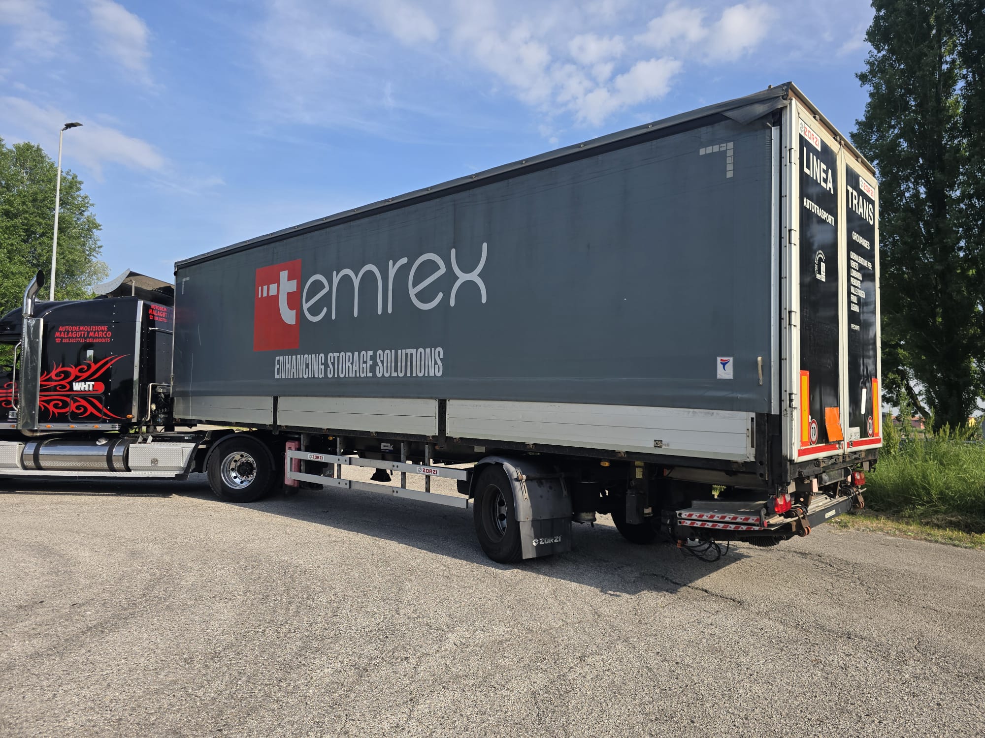 
								SEMIRIMORCHIO CITY TRAILER STERZANTE ZORZI completo									