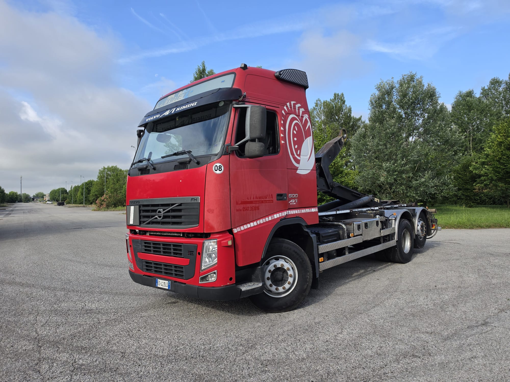 VOLVO 3 ASSI SCARRABILE