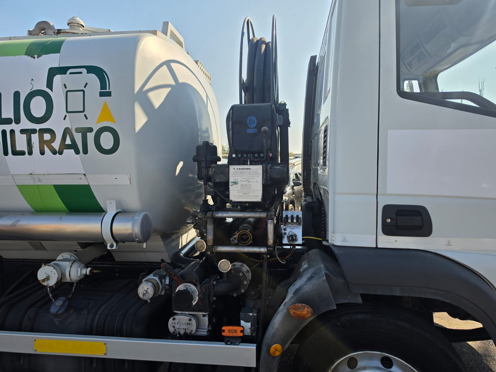 
								CISTERNA MOTRICE PER GASOLIO IVECO completo									