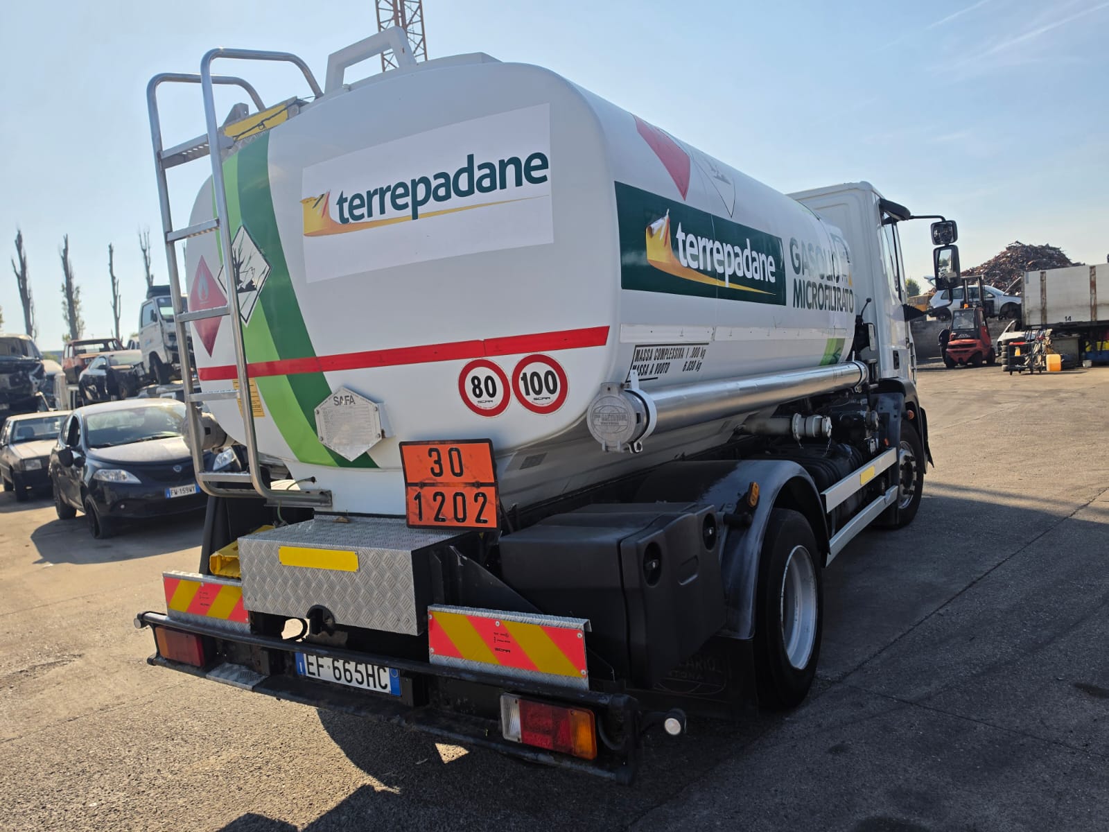 
								CISTERNA MOTRICE PER GASOLIO IVECO completo									