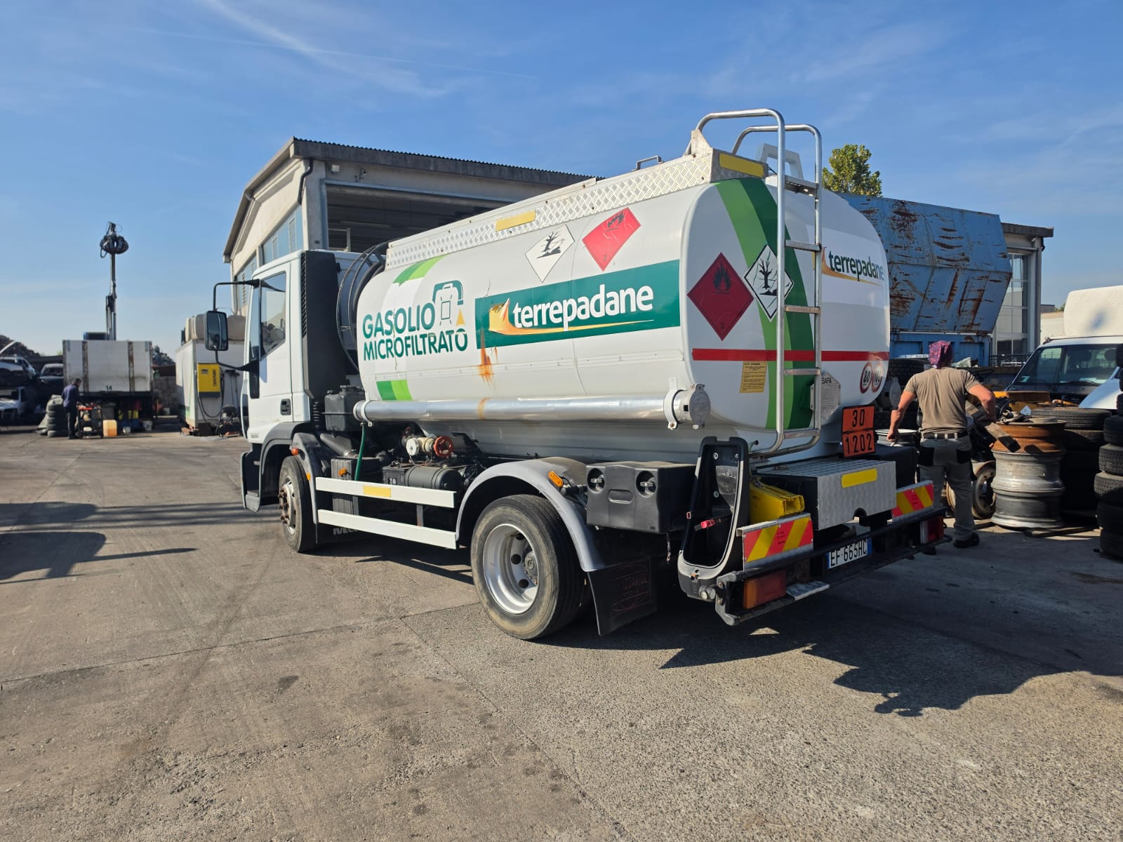 
								CISTERNA MOTRICE PER GASOLIO IVECO completo									